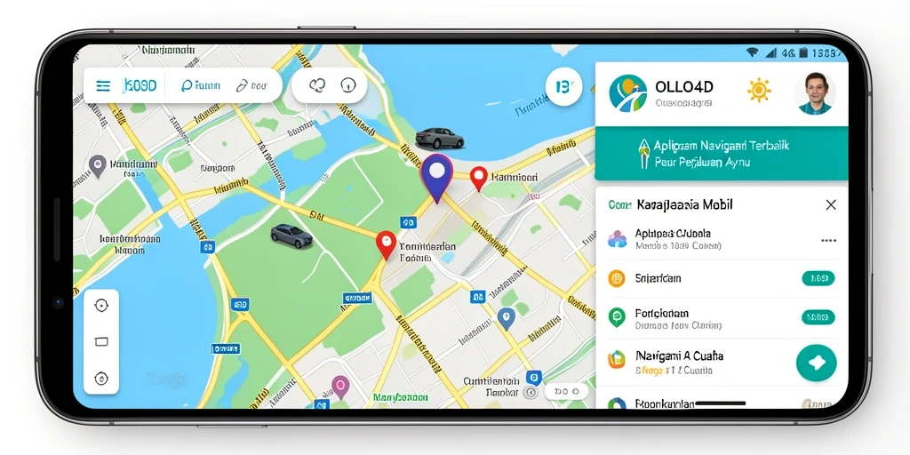 Screenshot OLLO4D menampilkan antarmuka navigasi yang sederhana dan informatif.